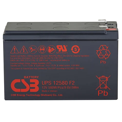 Аккумулятор CSB UPS12580 F2 Аккумулятор CSB UPS12580 F2